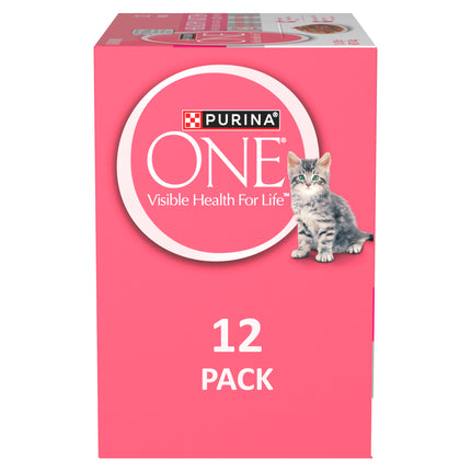 Purina ONE Kitten Chicken Multipack (12x70g)