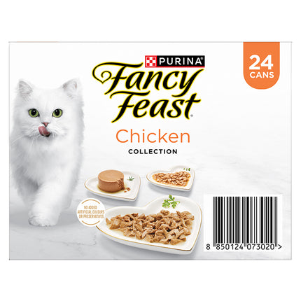 Fancy Feast Chicken Variety Pack 85g 24pk