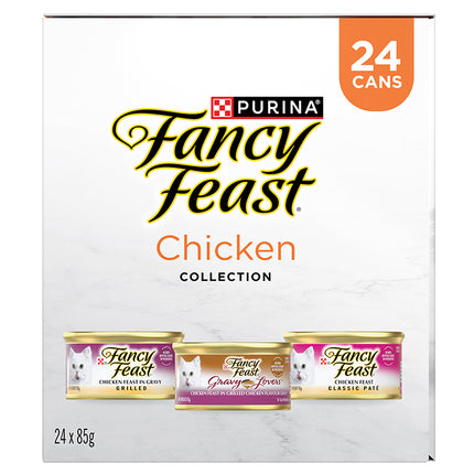 Fancy Feast Chicken Variety Pack 85g 24pk