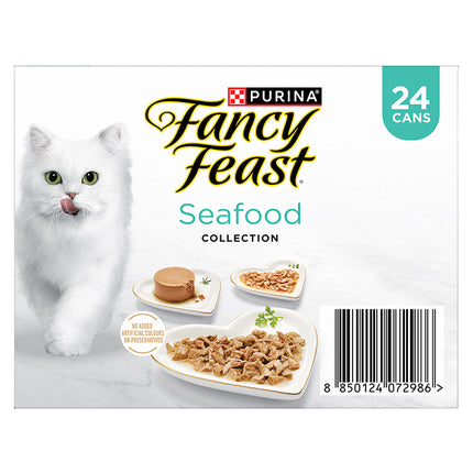 Fancy Feast Seafood Variety Pack 85g 24pk