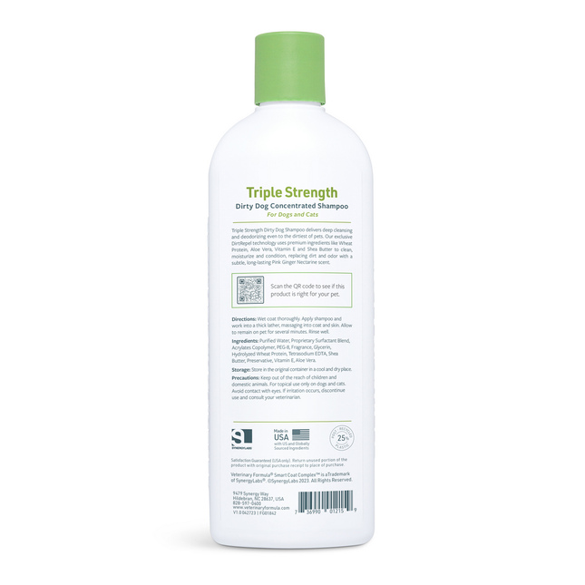 Veterinary Formula - Triple Strength Dirty Dog Concentrated Shampoo (503ml)