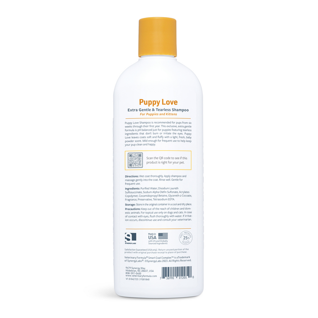 Veterinary Formula - Puppy Love Extra Gentle & Tearless Shampoo (503ml)