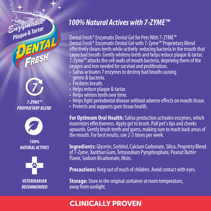 Dental Fresh - Enzymatic Plaque & Tartar Dental Gel (70g)