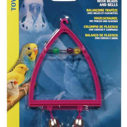 Living World - Bird Swing Plastic with Bells