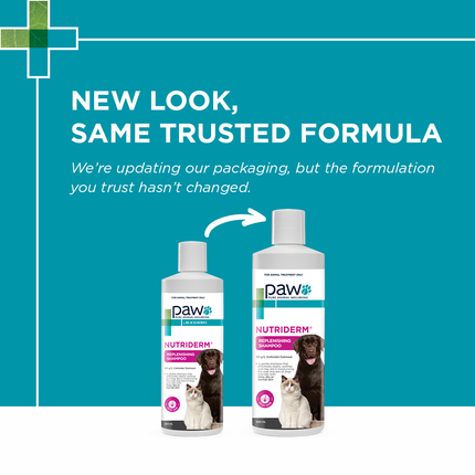 PAW NutriDerm Replenishing Shampoo for Dogs and Cats 500ml