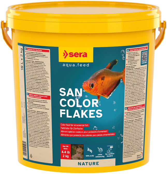 sera San Color Flakes 10L (2kg)