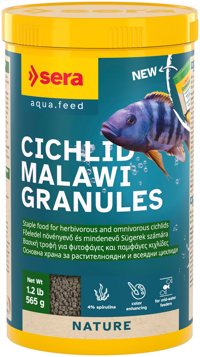 sera Cichlid Malawi Granules 1000ml (565g)