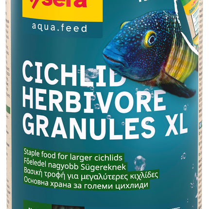 sera Cichlid Herbivore Granules XL 1000ml (350g)