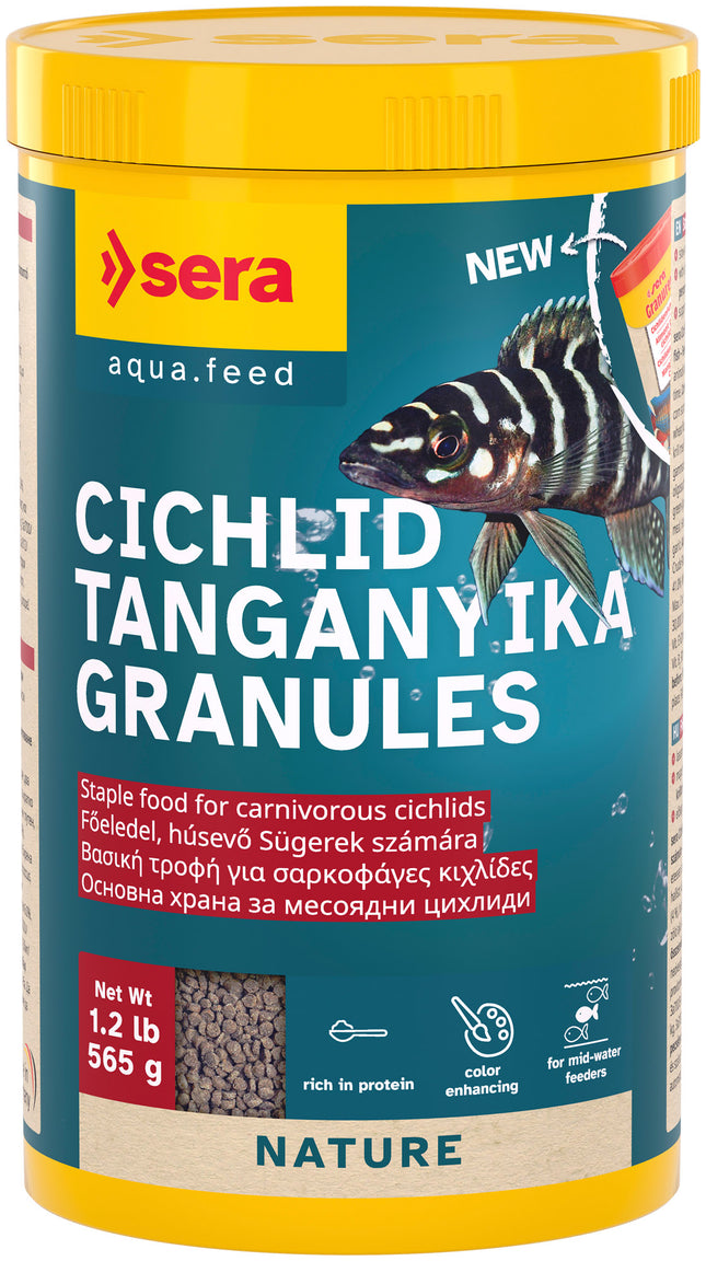 sera Cichlid Tanganyika Granules 1000ml (565g)