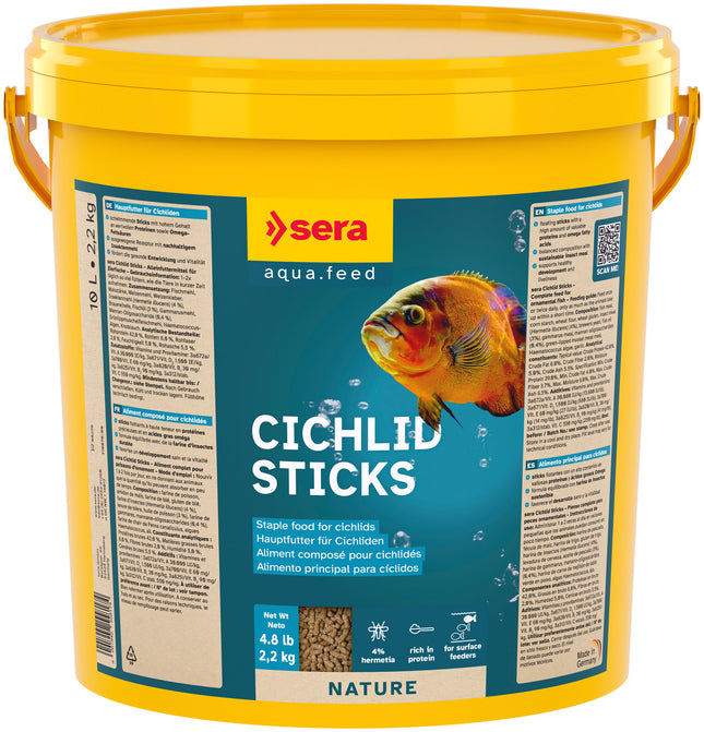 sera Cichlid Sticks 10L (2.2kg)