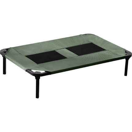 WagTime Raised Pet Bed 90cm - Forest Green