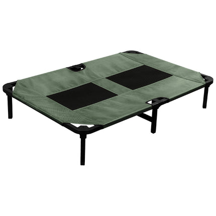 WagTime Raised Pet Bed 118cm - Forest Green