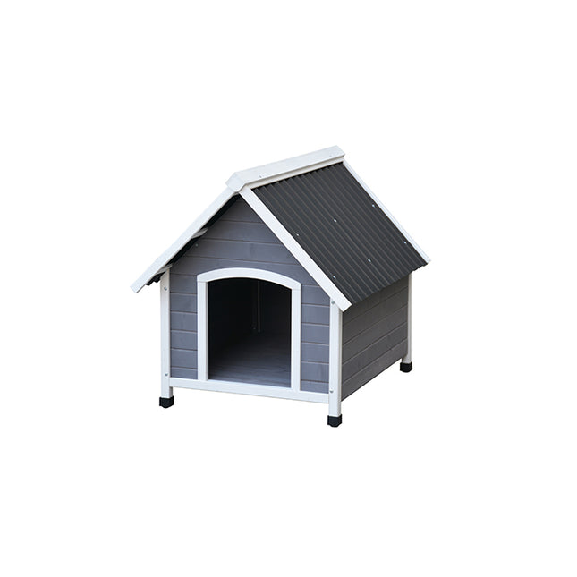 WagTime Classic Dog Kennel in Modern Grey - Small