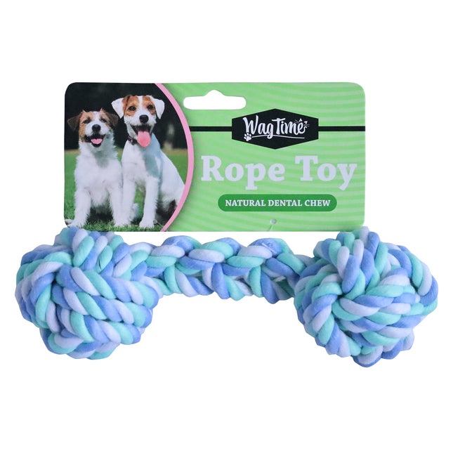 WagTime - Dumbbell Rope Toy (22cm)