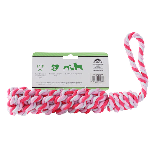WagTime - Log Rope Toy (41cm)