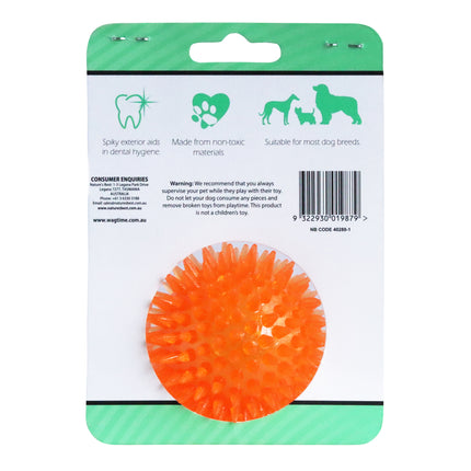 WagTime - Spike & Squeak Chew Toy (6.5cm)