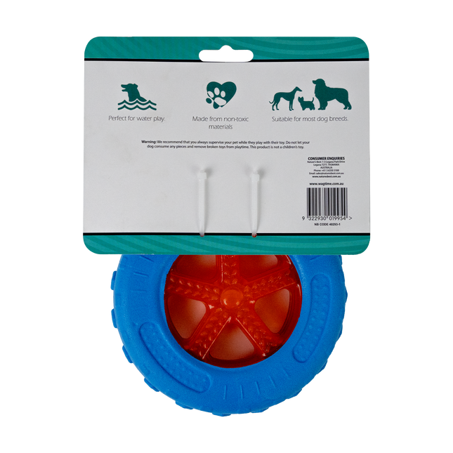 WagTime - Water Tyre Chew Toy