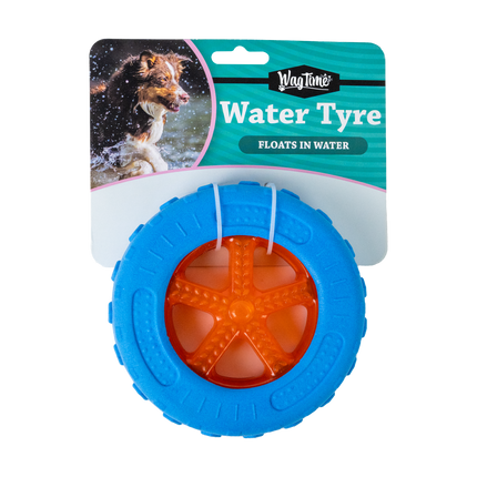 WagTime - Water Tyre Chew Toy