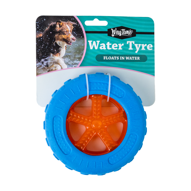 WagTime - Water Tyre Chew Toy