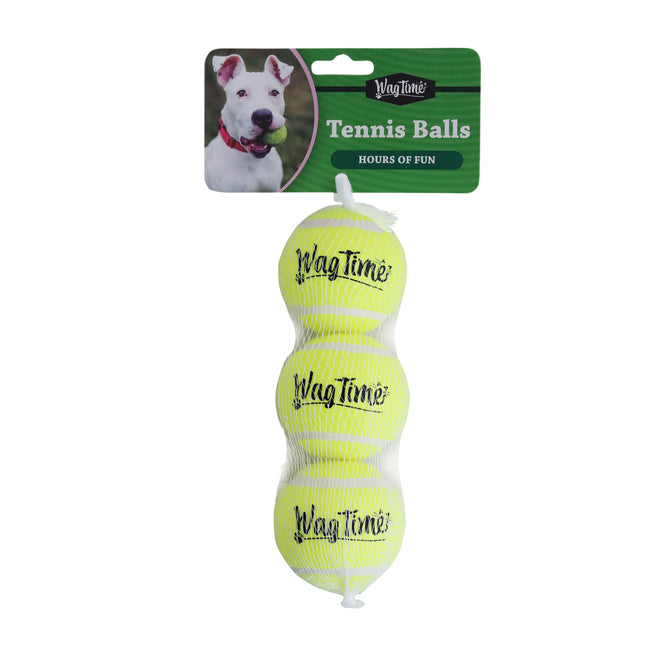 WagTime - Tennis Balls (3pk)