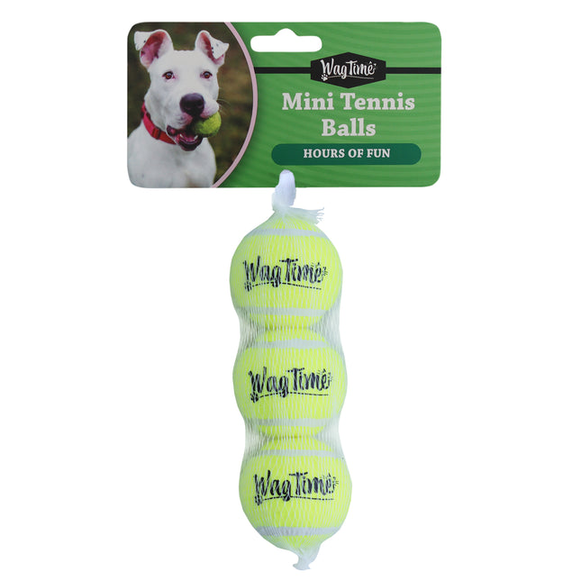 WagTime - Tennis Ball Mini (3pk)