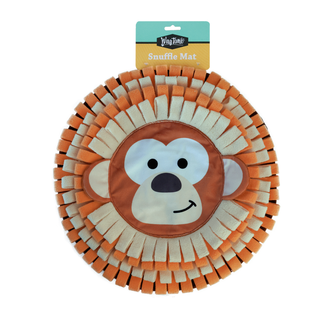 WagTime - Bashy the Monkey Snuffle Mat (44cm)