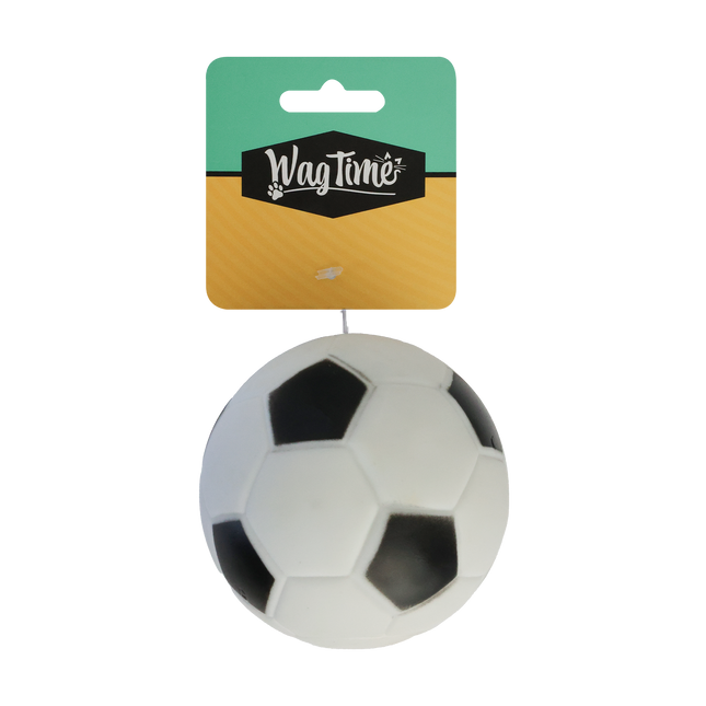 WagTime Vinyl Soccer Ball