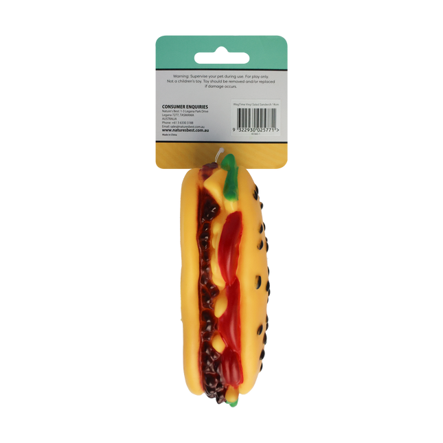 WagTime Vinyl Salad Sandwich