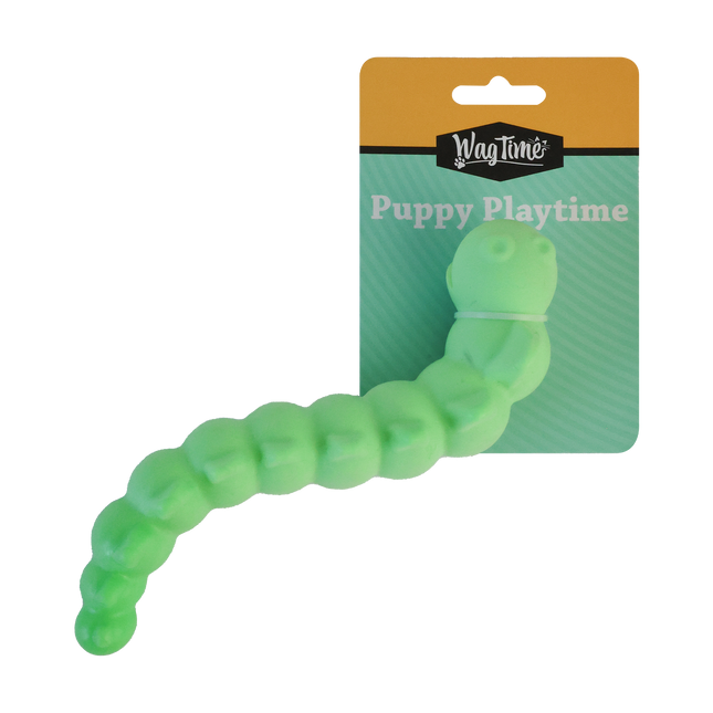 WagTime - Puppy Lime Snake (18cm)