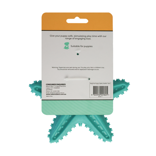 WagTime - Puppy Spikey Starfish (16cm)