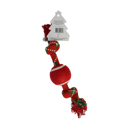 WagTime - Christmas Ball Rope Toy (30cm)