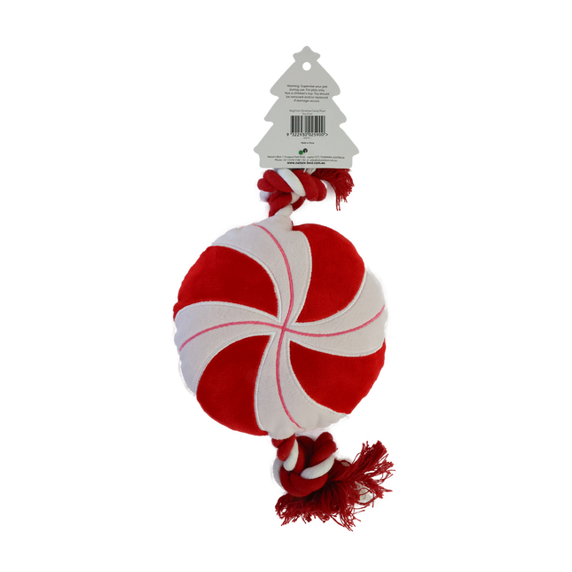 WagTime - Christmas Candy Rope Toy (30cm)