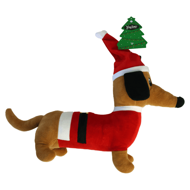 WagTime - Christmas Festive Dachshund (37cm)