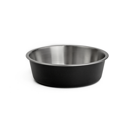 WagTime - Black Stainless Steel Dog Bowl (Small)