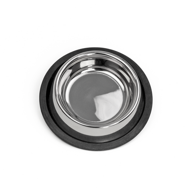 WagTime - Classic Non-tip Stainless Steel Cat Bowl (225ml)