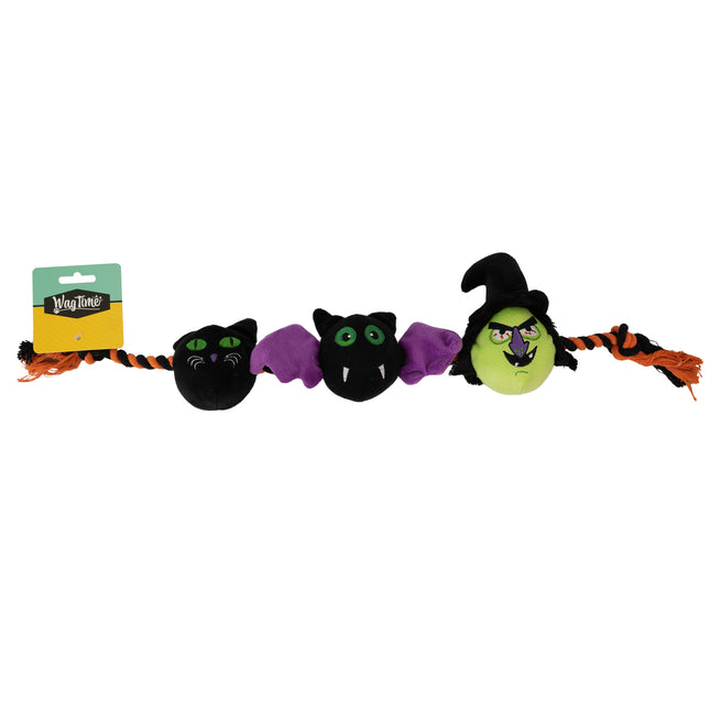 WagTime Scaries Trio Rope Toy