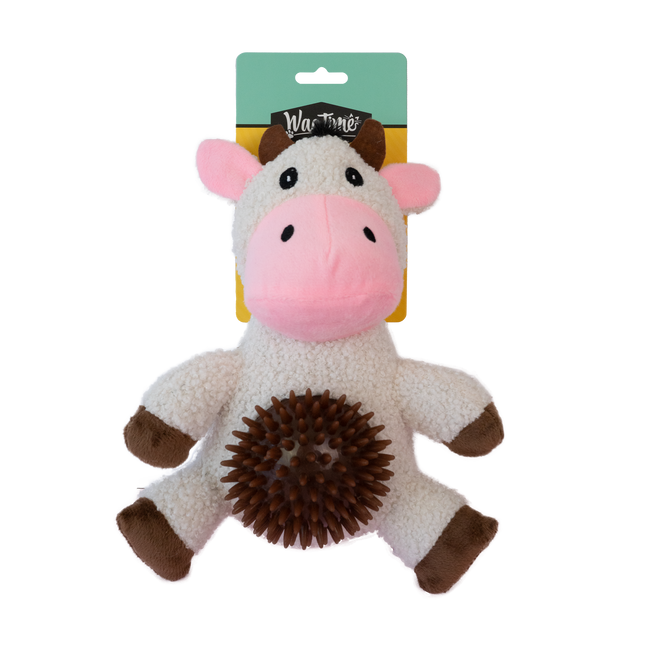 WagTime Penelope the Spike Ball Cow
