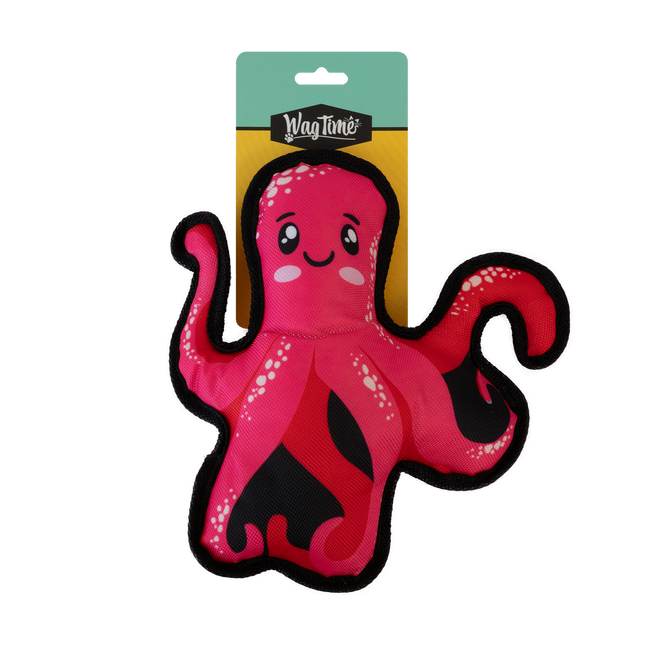 WagTime Squish the Squiggly Octopus