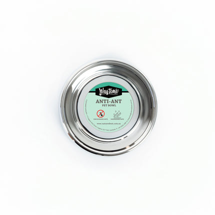 WagTime Anti-Ant Non-Tip Stainless Steel Dog Bowl 500ml