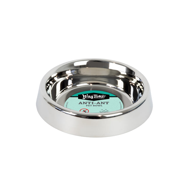 WagTime Anti-Ant Non-Tip Stainless Steel Dog Bowl 900ml