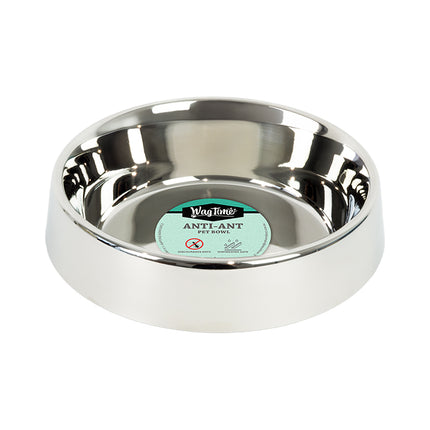 WagTime Anti-Ant Non-Tip Stainless Steel Dog Bowl 1850ml