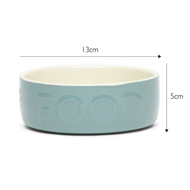 Scruffs Classic Pet Food Bowl 13cm - Sage Green
