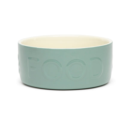 Scruffs Classic Pet Food Bowl 19cm - Sage Green