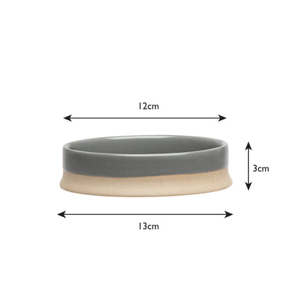 Scruffs - Scandi Pet Saucer Grey (13cm)
