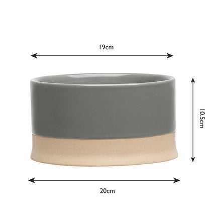 Scruffs - Scandi Water Bowl Grey (20cm)