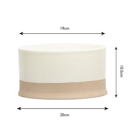 Scruffs - Scandi Water Bowl Cream (20cm)