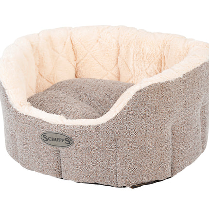 Scruffs - Woodlands Oval Bed Grey (55cm)