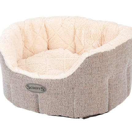 Scruffs - Woodlands Oval Bed Grey (55cm)