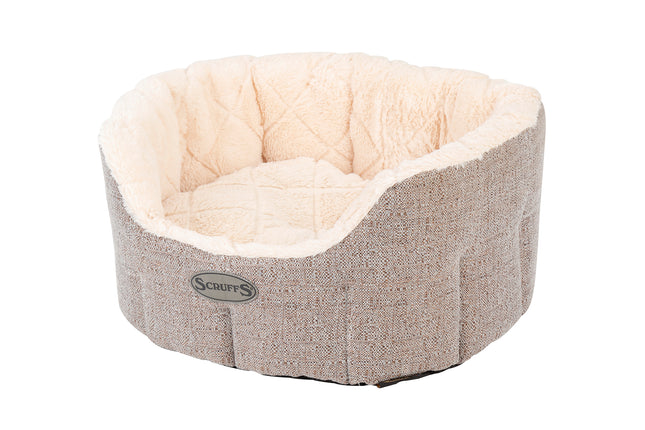 Scruffs - Woodlands Oval Bed Grey (55cm)