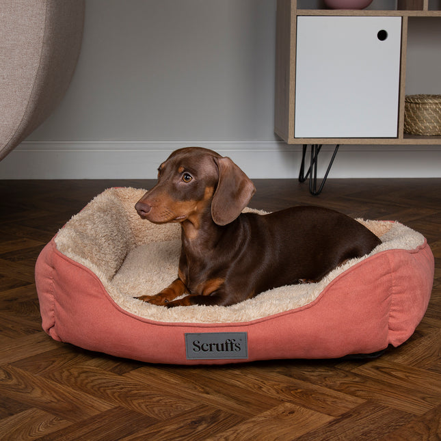 Scruffs - Cosy Box Bed Terracotta (60 x 50cm)